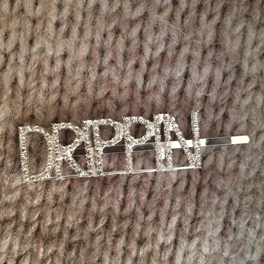 Drippin Silver Hairpin - Picture 5 of 7
